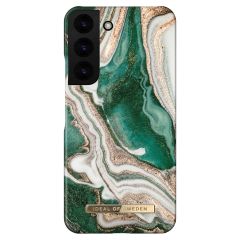 iDeal of Sweden Fashion Backcover Samsung Galaxy S22 - Golden Jade Marble