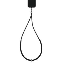 iDeal of Sweden Cord Phone Strap Universal - Telefoonkoord - Universeel - Coal Black