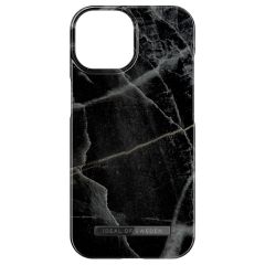 iDeal of Sweden Fashion Backcover MagSafe iPhone 15 - Black Thunder Marble