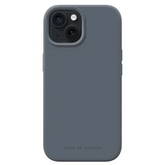 iDeal of Sweden Silicone Case iPhone 15 - Midnight Blue