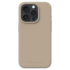 iDeal of Sweden Silicone Case iPhone 15 Pro - Beige
