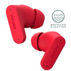 Defunc True ANC Earbuds - Draadloze oordopjes - Bluetooth draadloze oortjes - Met ANC noise cancelling functie - Red