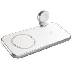 Zens Aluminium 4-in-1 Wireless Charger - Draadloze oplader voor iPhone, AirPods, Apple Watch en iPad - Met MagSafe - Power Delivery - 45 Watt
