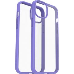 OtterBox React Backcover iPhone 14 Plus - Transparant / Paars