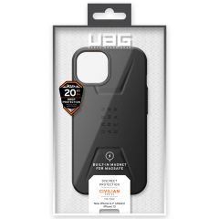 UAG Civilian Backcover MagSafe iPhone 14 - Zwart