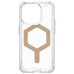 UAG Plyo Backcover Magsafe iPhone 15 Pro - Ice / Goud