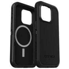 OtterBox Defender Rugged Backcover met MagSafe iPhone 15 Pro - Zwart