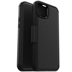 OtterBox Strada Bookcase MagSafe iPhone 15 Plus - Zwart