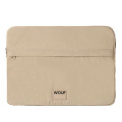 Wouf Laptop hoes 13-14 inch - Downtown Oatmilk