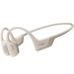 Shokz OpenRun Pro - Open-Ear draadloze oordopjes - Bone conduction - Beige