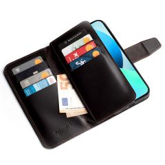 Wachikopa Multi Wallet Bookcase iPhone 13 - Dark Brown