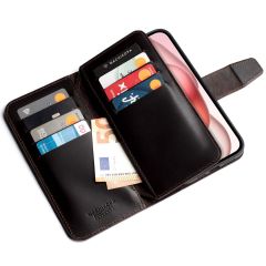 Wachikopa Multi Wallet Bookcase iPhone 15 - Dark Brown