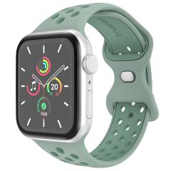 iMoshion Sport⁺ bandje Apple Watch Series 1-9 / SE / Ultra (2) - 42/44/45/49 mm - Maat S/M - Sage
