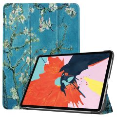 iMoshion Design Trifold Bookcase iPad Air 5 (2022) / iPad Air 4 (2020) - Groene Plant