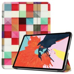 iMoshion Design Trifold Bookcase iPad Air 5 (2022) / iPad Air 4 (2020) - Kleurtjes