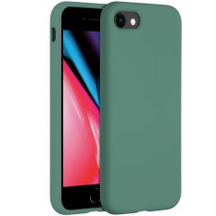 Accezz Liquid Silicone Backcover iPhone SE (2022 / 2020) / 8 / 7 - Pine Green