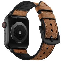 iMoshion Echt lederen bandje Apple Watch Series 1-7 / SE -38/40/41 mm