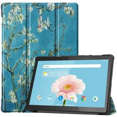 iMoshion Design Trifold Bookcase Lenovo Tab M10 - Groene Plant