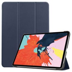 iMoshion Trifold Bookcase iPad Air 5 (2022) / iPad Air 4 (2020) - Donkerblauw