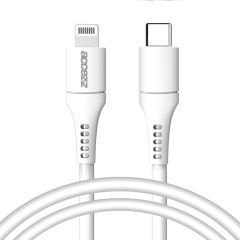 Accezz MFI Certified USB-C naar Lightning kabel - 1 meter - Wit