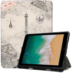 iMoshion Design Trifold Bookcase iPad 6/5 (2018/2017) / Air 2/1 (2014/2013) - Parijs