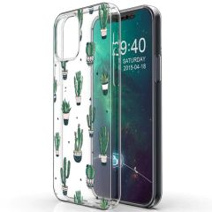 iMoshion Design hoesje iPhone 12 (Pro) - Cactus - Groen