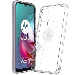 iMoshion Design hoesje Motorola Moto G30 / G20 / G10 (Power) - Paardenbloem - Wit