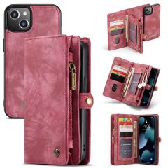 CaseMe Luxe Lederen 2 in 1 Portemonnee Bookcase iPhone 13