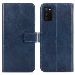 iMoshion Luxe Booktype Samsung Galaxy A03s - Donkerblauw