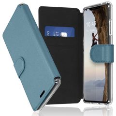 Accezz Xtreme Wallet Booktype iPhone 13 - Lichtblauw