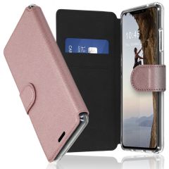 Accezz Xtreme Wallet Booktype iPhone 13 Pro - Rosé Goud