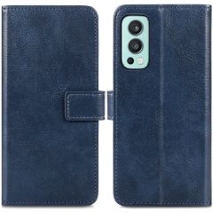 iMoshion Luxe Booktype OnePlus Nord 2 - Donkerblauw