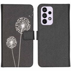 iMoshion Design Softcase Book Case Samsung Galaxy A33 - Dandelion