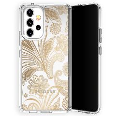 Selencia Zarya Fashion Extra Beschermende Backcover Samsung Galaxy A53 - Paisley Gold