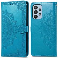iMoshion Mandala Bookcase Samsung Galaxy A23 (5G) - Turquoise