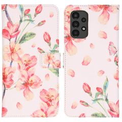 iMoshion Design Softcase Book Case Samsung Galaxy A13 (4G) - Blossom Watercolor