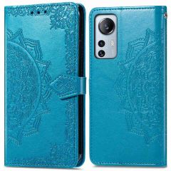 iMoshion Mandala Booktype Xiaomi 12 Lite - Turquoise