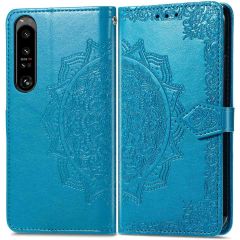 iMoshion Mandala Bookcase Sony Xperia 1 IV - Turquoise