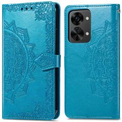 iMoshion Mandala Booktype OnePlus Nord 2T  - Turquoise