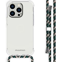 iMoshion Backcover met koord iPhone 14 Pro - Groen