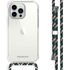 iMoshion Backcover met koord iPhone 14 Pro Max - Groen