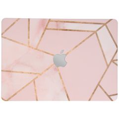 iMoshion Laptop Cover MacBook Air 13 inch (2022) - Pink Graphic
