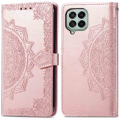 iMoshion Mandala Bookcase Samsung Galaxy M53 - Rosé Goud