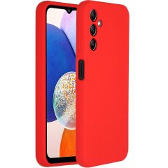 Accezz Liquid Silicone Backcover Samsung Galaxy A14 (5G) - Rood