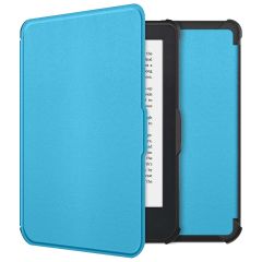 iMoshion Slim Soft Case Sleepcover Bookcase Kobo Clara 2E / Tolino Shine 4 - Lichtblauw