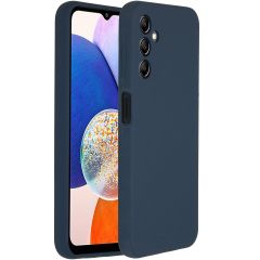 Accezz Liquid Silicone Backcover Samsung Galaxy A14 (5G) - Donkerblauw