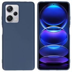 iMoshion Color Backcover Xiaomi Redmi Note 12 Pro Plus - Donkerblauw