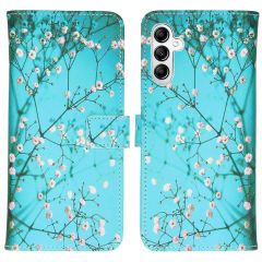 iMoshion Design Softcase Bookcase Samsung Galaxy A14 (4G) - Blossom