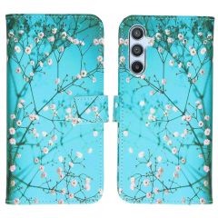 iMoshion Design Softcase Bookcase Samsung Galaxy A34 (5G) - Blossom