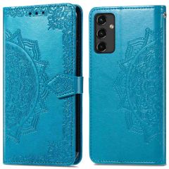 iMoshion Mandala Bookcase Samsung Galaxy A14 (5G/4G) - Turquoise